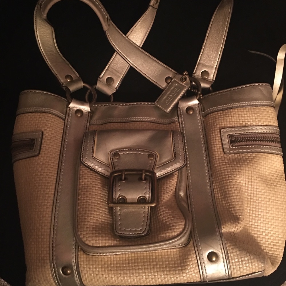 Coach tote handbag